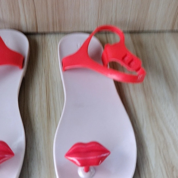 Zhoelala kiss silicone summer sandals size 40 US 10 NWOB - Picture 2 of 7